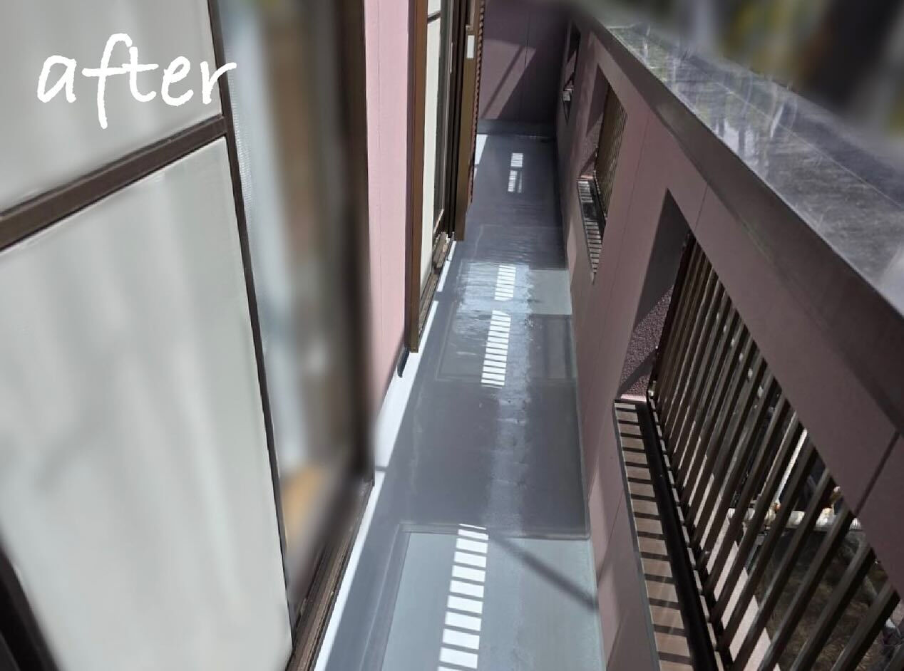 【ベランダ　ウレタン塗膜防水】