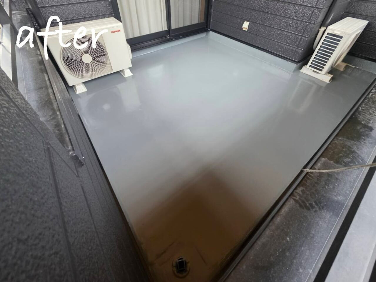 【ベランダ　ウレタン塗膜防水】