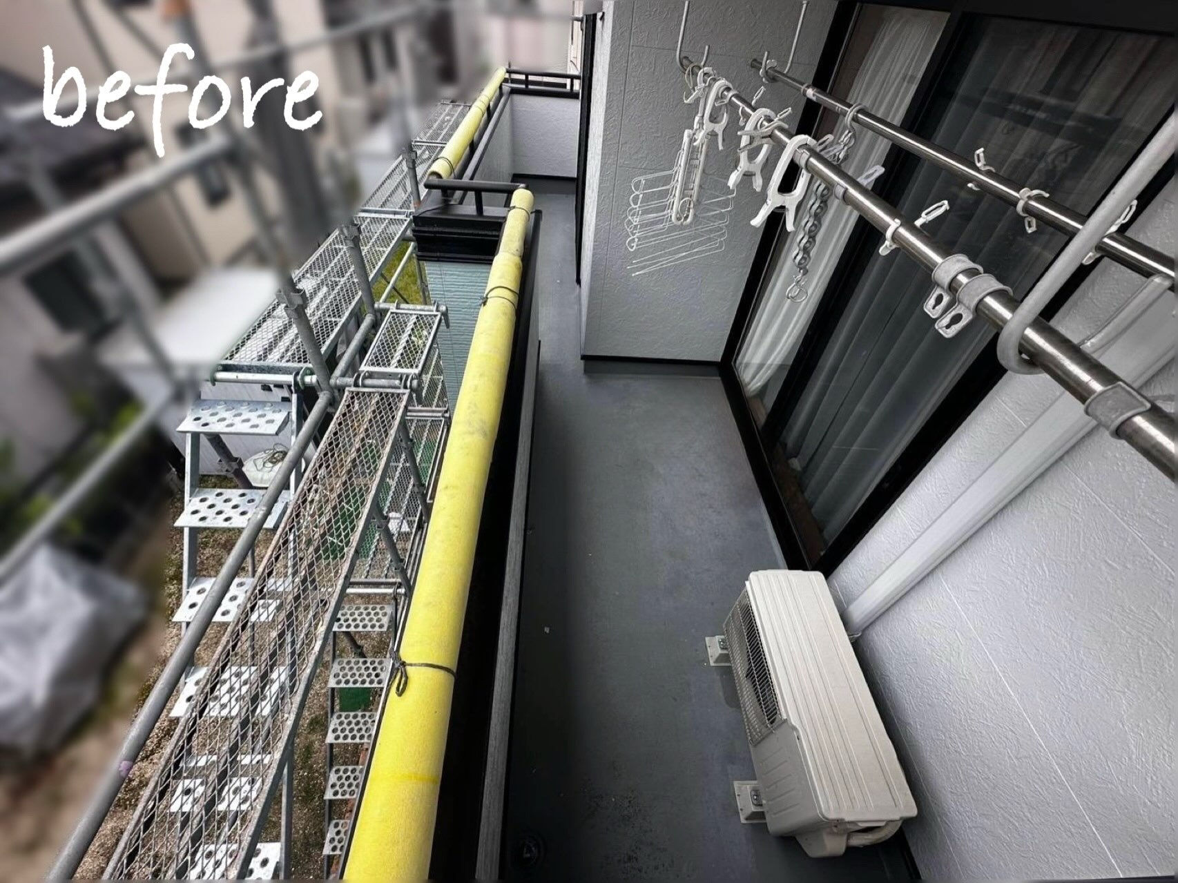 【ベランダ　ウレタン塗膜防水】